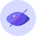 Transparent fee icon