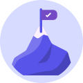 Transfer status icon