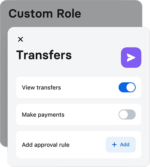 Transfer records and secure admin access